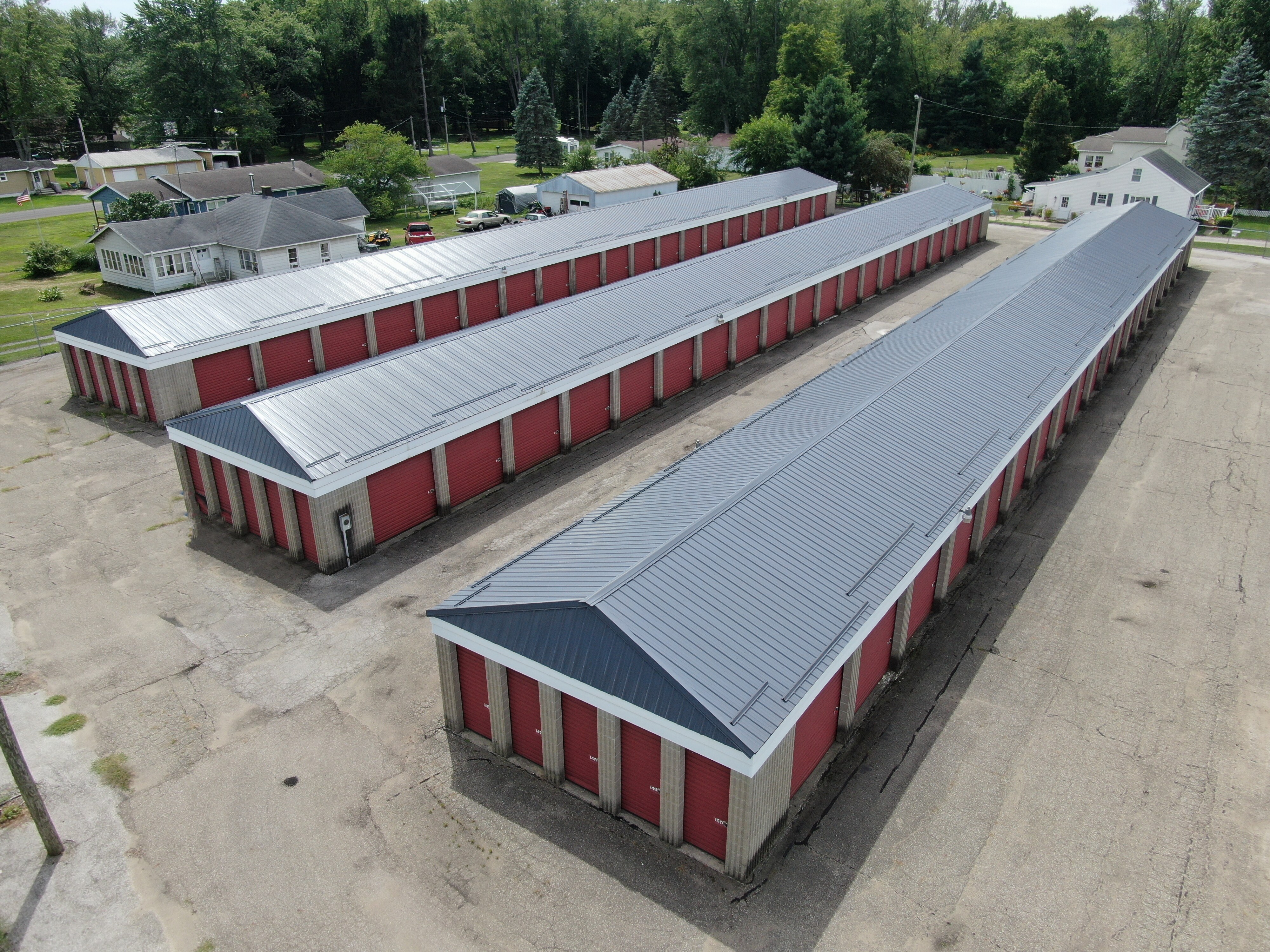 Self storage in Watervliet Michigan, right off of Paw Paw Lake